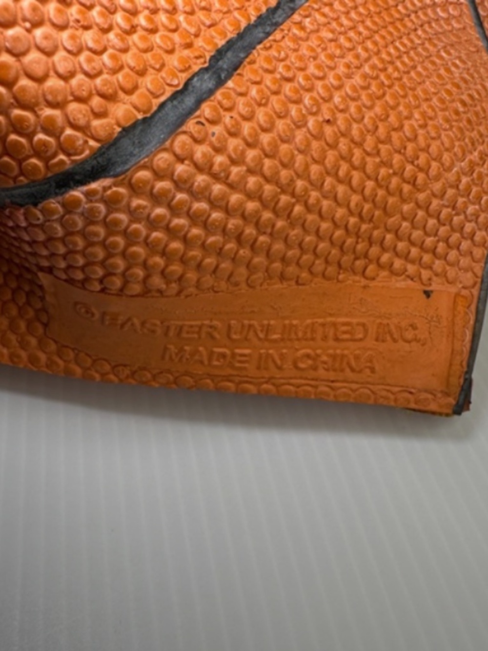 Easter Unlimited Inc. Basketball Head Sports Full Covered Rubber Halloween Mask - Picture 5 of 11